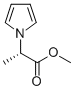 1H-Pyrrole-1-aceticacid,alpha-methyl-,methylester,(S)-(9CI) Struktur