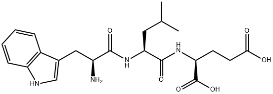 tryptophyl-leucyl-glutamic acid,116778-82-6,结构式