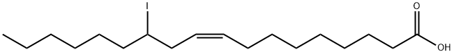 12-iodo-9-octadecenoic acid Structure