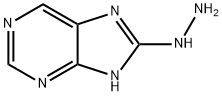 8H-Purin-8-one, 1,7-dihydro-, hydrazone (9CI) Structure