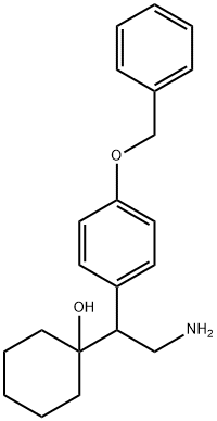 1-(2-AMino-1-(4-(benzyloxy)phenyl)ethyl)cyclohexanol Struktur