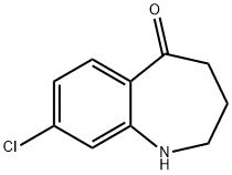 8-CHLORO-1,2,3,4-TETRAHYDRO-BENZO[B]AZEPIN-5-ONE Structure
