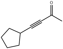 3-Butyn-2-one,4-cyclopentyl- Structure