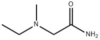 2-(ETHYLMETHYLAMINO)ACETAMIDE,116833-20-6,结构式