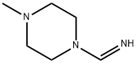 Piperazine, 1-(iminomethyl)-4-methyl- (9CI) 结构式