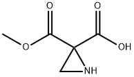 2,2-Aziridinedicarboxylicacid,monomethylester(9CI),116850-90-9,结构式