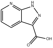 1H-吡唑基[3,4-B]吡啶-3-羧酸,116855-08-4,结构式
