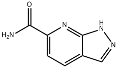 1H-Pyrazolo[3,4-b]pyridine-6-carboxamide(9CI) 结构式