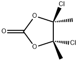 trans-4,5-Dichloro-4,5-diMethyl-1,3-dioxolan-2-one Struktur