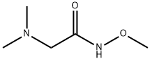 Acetamide, 2-(dimethylamino)-N-methoxy- (9CI),116882-87-2,结构式