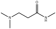 Propanamide, 3-(dimethylamino)-N-methyl- (9CI) 结构式
