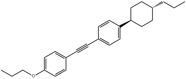 1-(4-trans-Propylcyclohexyl)-4-[4(4-propyloxyphenyl)ethinyl]-benzol