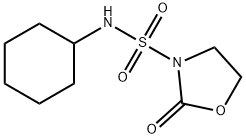 N-cyclohexyl-2-oxooxazolidine-3-sulfonaMide Struktur
