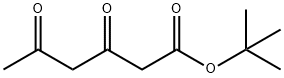 3,5-ジオキソヘキサン酸tert-ブチル 化学構造式