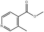 3-甲基异烟酸甲酯,116985-92-3,结构式