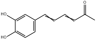 3,5-Hexadien-2-one, 6-(3,4-dihydroxyphenyl)- (9CI) Structure