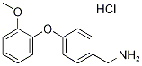 4-(2-Methoxyphenoxy)benzylamine hydrochloride, 2-[4-(Aminomethyl)phenoxy]anisole hydrochloride|4-(2-甲氧基苯氧基)苄胺盐酸盐