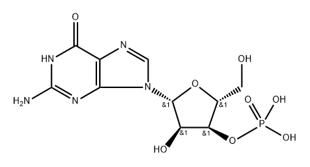 гуанозин 3'-(дигидрофосфат) структура