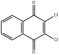 2,3-Dichloro-1,4-naphthoquinone Struktur