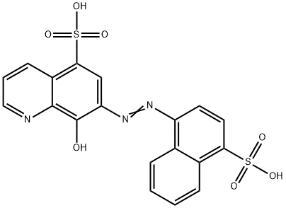 117-87-3 8-羟基-7-((4-磺酸基-1-萘)偶氮)喹啉-5-磺酸