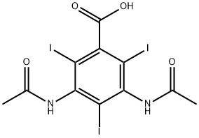 Диатризойной кислоты структура