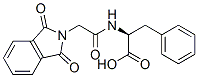 N-[(1,3-Dihydro-1,3-dioxo-2H-isoindol-2-yl)acetyl]-L-phenylalanine 结构式