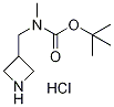tert-butyl azetidin-3-ylmethyl(methyl)carbamate hydrochloride Struktur