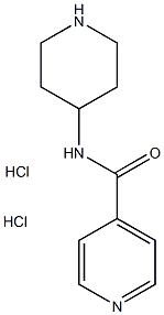 N-(Piperidin-4-yl)isonicotinamide dihydrochloride Struktur