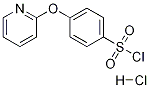 4-(pyridin-2-yloxy)benzene-1-sulfonyl chloride hydrochloride Struktur
