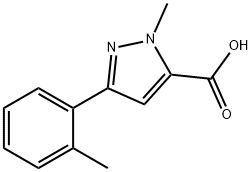 1170129-59-5 1-METHYL-3-(2-METHYLPHENYL)-1{H}-PYRAZOLE-5-CARBOXYLIC ACID