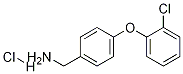 4-(2-CHLOROPHENOXY)BENZYLAMINE HCL Struktur