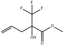 METHYL 2-HYDROXY-2-(TRIFLUOROMETHYL)-4-PENTENOATE Struktur
