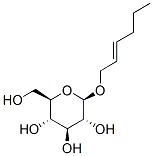 2-hexenyl-beta-glucopyranoside Structure