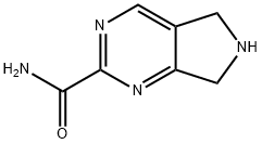 6,7-dihydro-5H-Pyrrolo[3,4-d]pyriMidine-2-carboxaMide Struktur