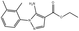 Ethyl 5-amino-1-(2,3-dimethylphenyl)-1H-pyrazole-4-carboxylate,1170223-12-7,结构式