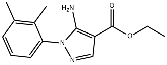 Ethyl 5-amino-1-(2,3-dimethylphenyl)-1H-pyrazole-4-carboxylate Structure