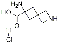 6-氨基-2-氮杂螺[3.3]庚烷-6-羧酸二盐酸 结构式