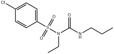 1-(4-chlorophenyl)sulfonyl-1-ethyl-3-propyl-urea,117048-15-4,结构式