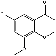 1-(5-氯-2,3-二甲氧基苯基)乙-1-酮,117052-19-4,结构式