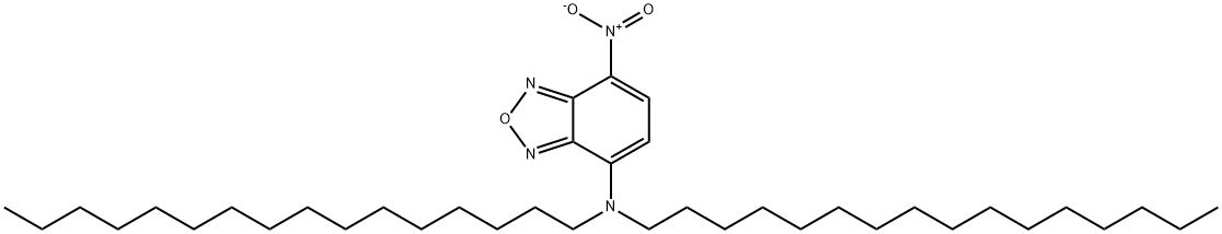 4-(N,N-dihexadecyl)amino-7-nitrobenz-2-oxa-1,3-diazole Structure