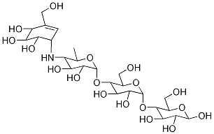 Acarbose Tridecaacetate Structure