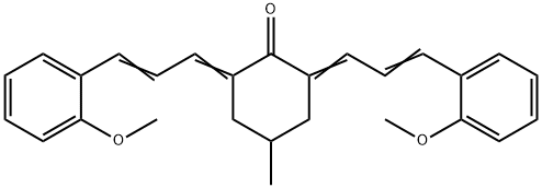 117069-09-7 Cyclohexanone, 2,6-bis[3-(2-methoxyphenyl)-2-propenylidene]-4-methyl-