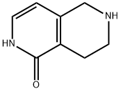 5,6,7,8-Tetrahydro-2H-[2,6]naphthyridin-1-one 化学構造式
