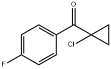 Methanone, (1-chlorocyclopropyl)(4-fluorophenyl)- (9CI) Structure