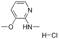 3-甲氧基-2-(甲基氨基)吡啶盐酸盐,1171098-29-5,结构式