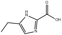 5-ethyl-1H-iMidazole-2-carboxylic acid 化学構造式
