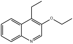 Quinoline, 3-ethoxy-4-ethyl- (9CI) 结构式