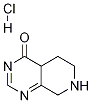 Pyrido[3,4-d]pyriMidin-4(4aH)-one, 5,6,7,8-tetrahydro-, Monohydrochloride,1171334-07-8,结构式