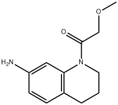 1-(Methoxyacetyl)-1,2,3,4-tetrahydroquinolin-7-amine Struktur