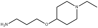 3-[(1-ethylpiperidin-4-yl)oxy]propan-1-amine(SALTDATA: FREE) Structure